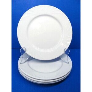 Dudson Olympus Set Of 4 White 6 3/8" Bread Plates 1800- 2003